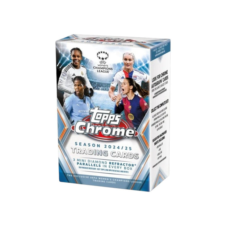 2024-25 Topps Chrome UEFA Women's Champions League Hobby Box