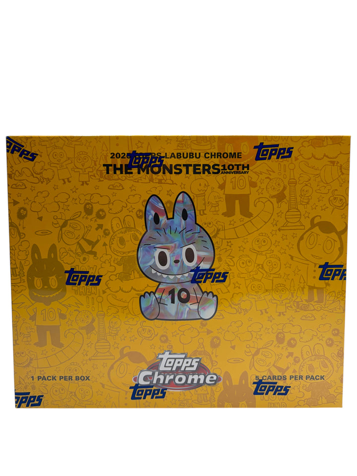 Topps The Monsters Labubu Chrome Trading Card Box