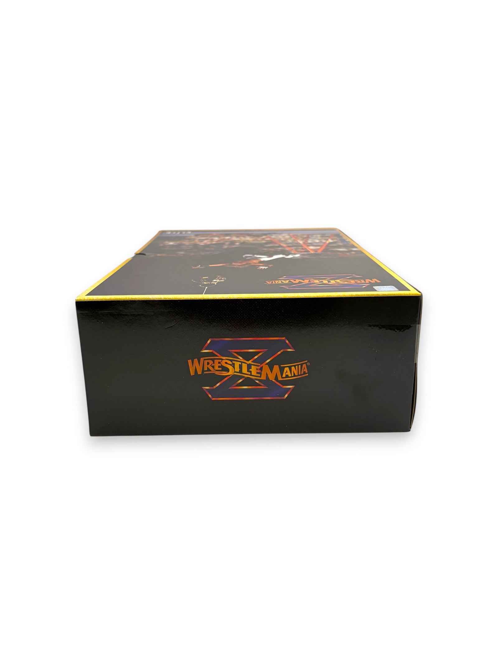 Lowkey Stock WWE Elite Wrestlemania X Shawn Michaels and Razor Ramon 2 pack exclusive box side view