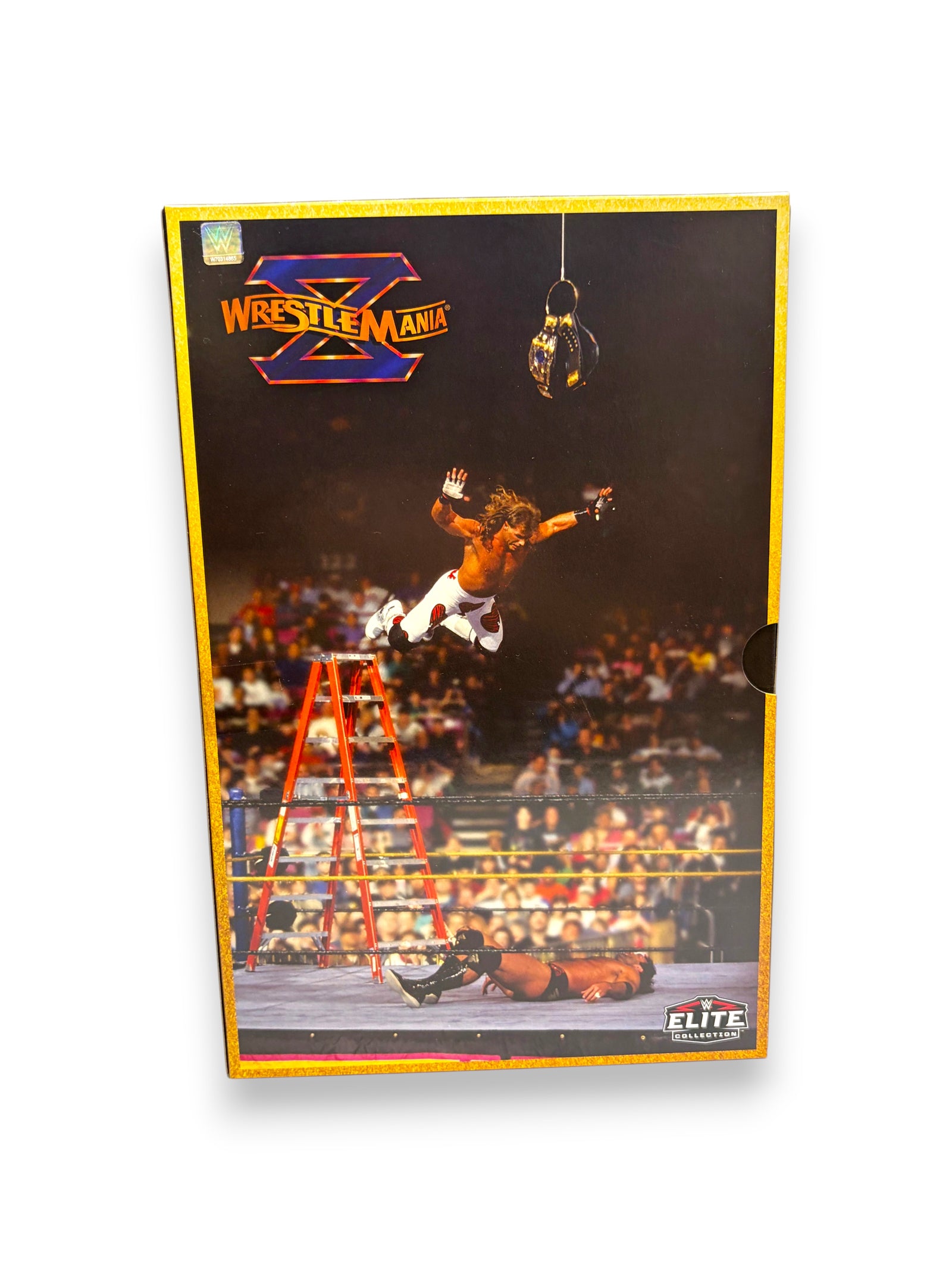 Lowkey Stock WWE Elite Wrestlemania X Shawn Michaels and Razor Ramon action figure 2-pack collector box packaging