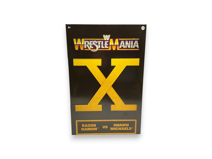 WWE Elite Wrestlemania X Shawn Michaels VS Razor Ramon 2 pack Exclusive