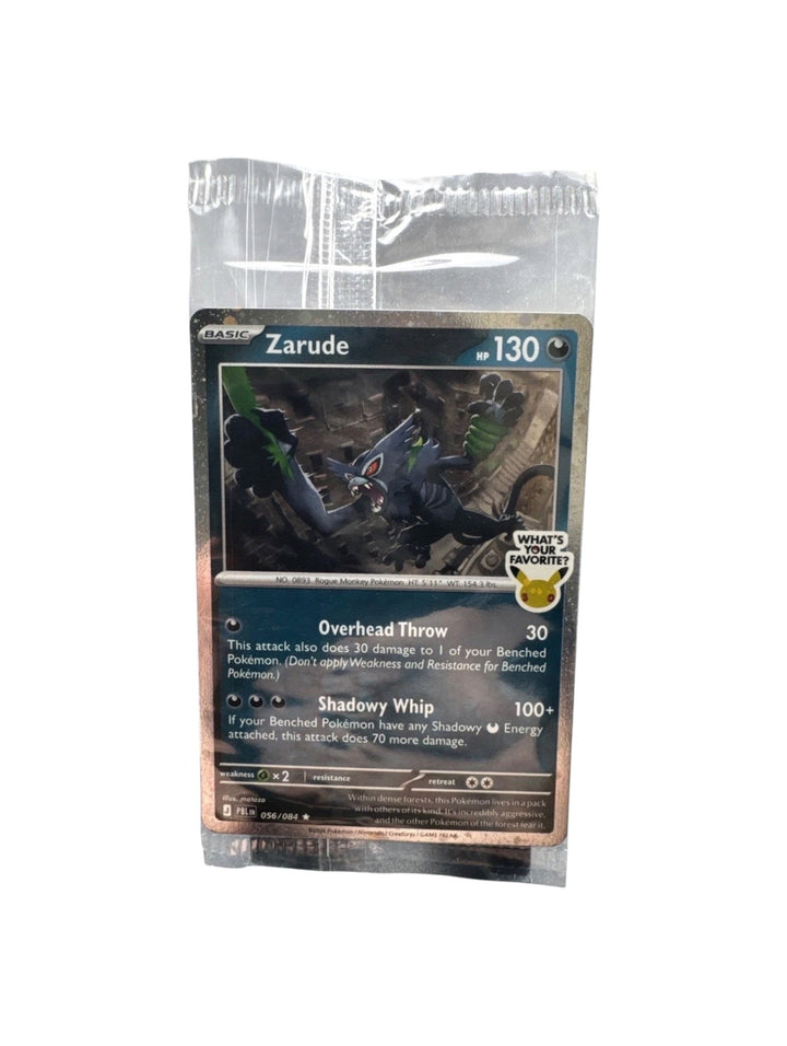 Pokémon TCG: Scarlet & Violet - Pitch Black Zarude GameStop Promo
