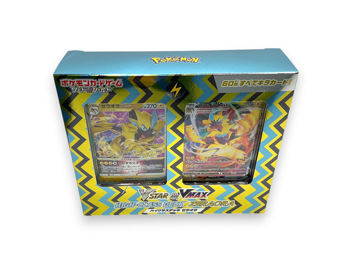 Japanese Pokemon TCG Zeraora VSTAR & VMAX High-Class Deck - Sword & Shield